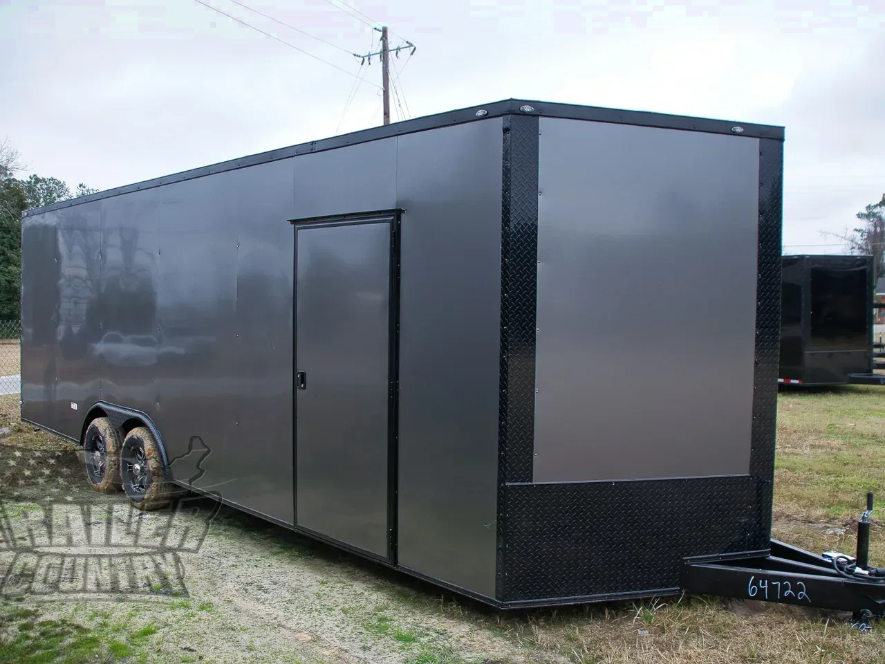 2026 8.5 x 24 Enclosed Car / Toy Hauler Cargo Trlr w/ Custom Blackout Package