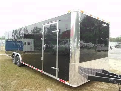 2026 NEW 8.5x28 Motorcycle, Landscape, ATV 4-Wheeler, Car Hauler Cargo Race Trailer