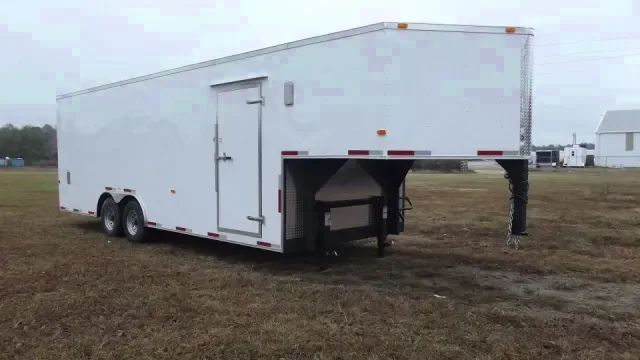 32ft  Tandem Axle Gooseneck-7000# Torsion
