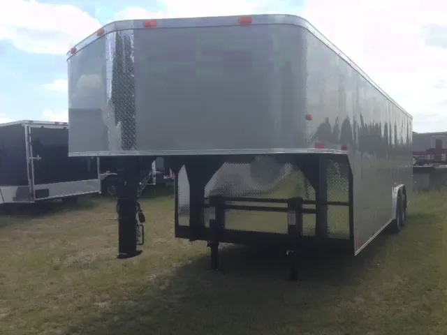 Arizona Beige 32ft Gooseneck - HEAVY DUTY - 7000# Axles - E-Track