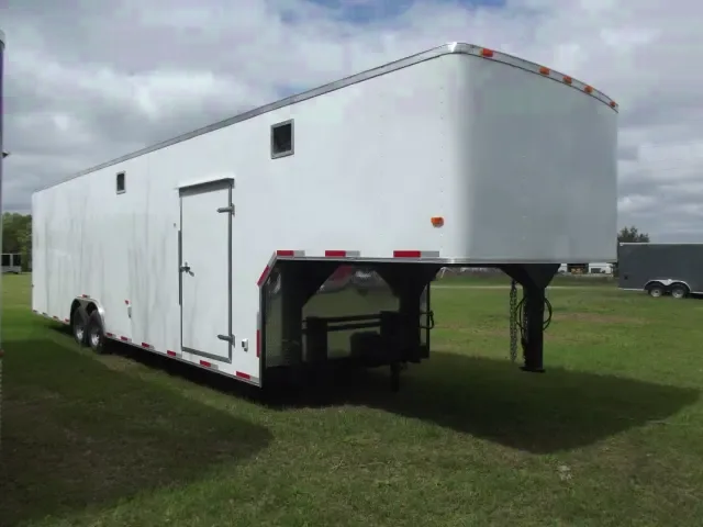 40ft Gooseneck Trailer w/ 4 Rows of E-Track