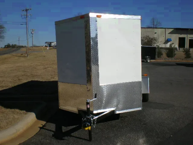12FT Enclosed Cargo V-Nose or Flat Front