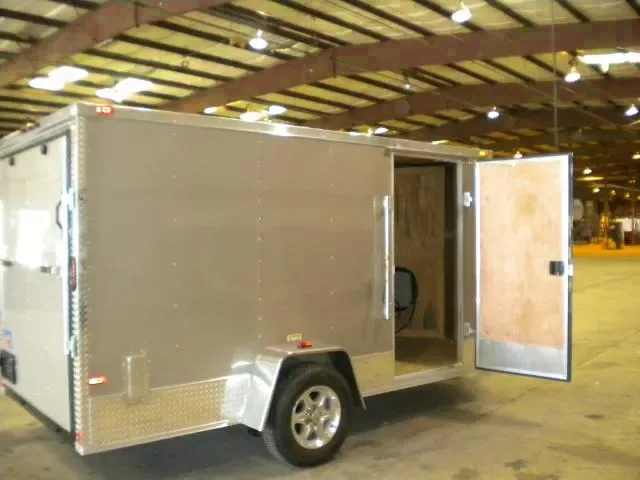 12FT SA Pewter with Ramp WITH WRAP AROUND DIAMOND PLATING