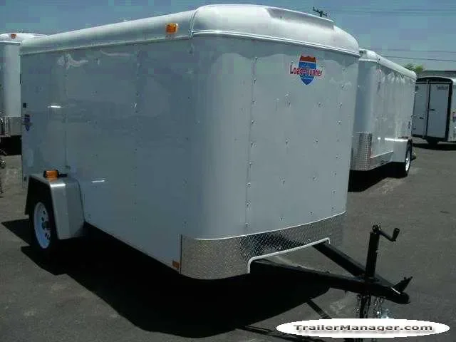 10FT WHITE  CARGO TRAILER