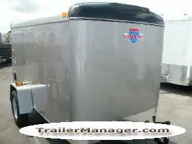 10ft Single Axle CHAMPAGNE With Single Door