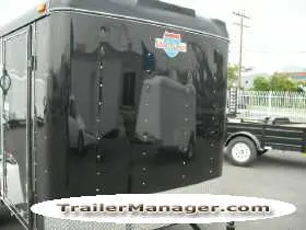 10ft  Single Axle BLACK With Ramp