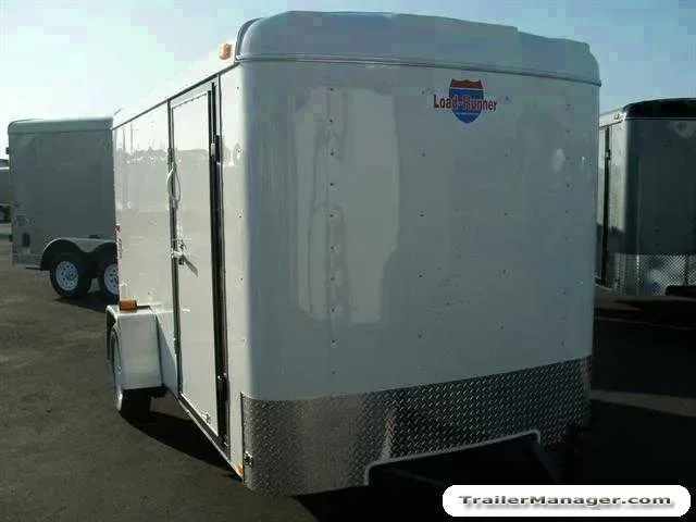 12ft WHITE  With Double Door