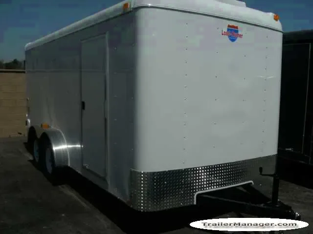 16ft 7K WHITE With Double Door-Loaded