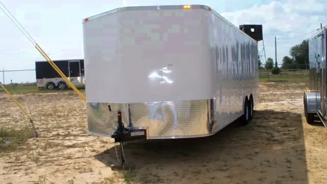 24ft Rounded V Nose Enclosed