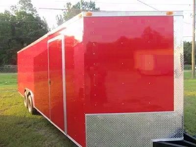 26ft V Nose Enclosed with 5200lb Axles