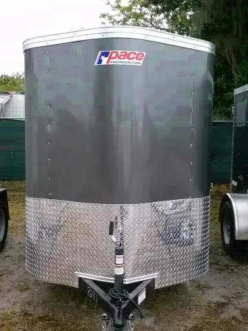 8FT Cargo Trailer -Charcoal