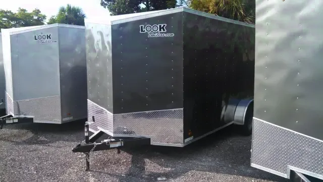 16FT  ENCLOSED TRAILER Charcoal