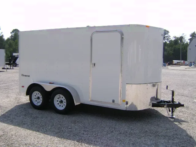 12FT ENCLOSED CARGO TRAILER W/ELECTRIC BRAKES