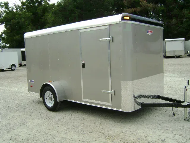 12FT CHAMPAGNE CARGO TRAILER