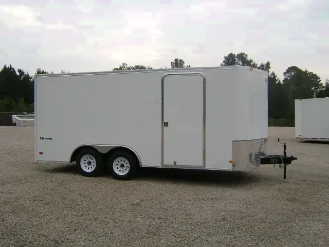 16FT ENCLOSED CARGO TRAILER 2-3500LB AXLES