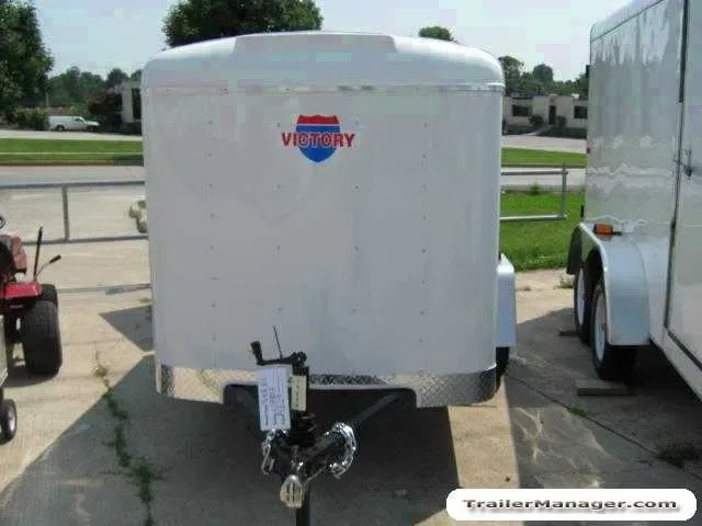 8FT CARGO TRAILER W/SINGLE REAR DOOR