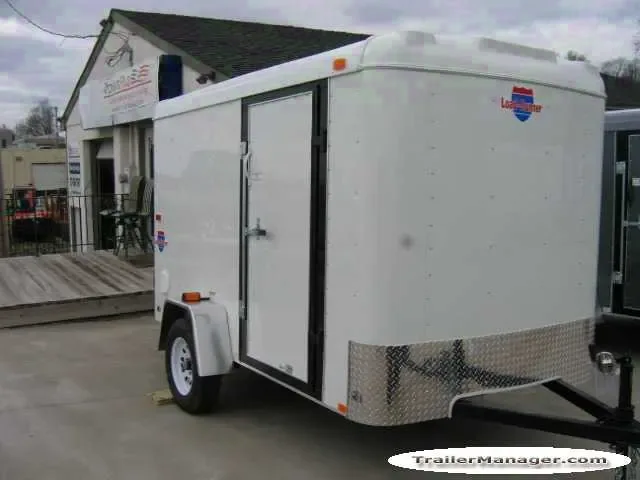10ft SA Cargo Trailer w/Rear Barn Doors