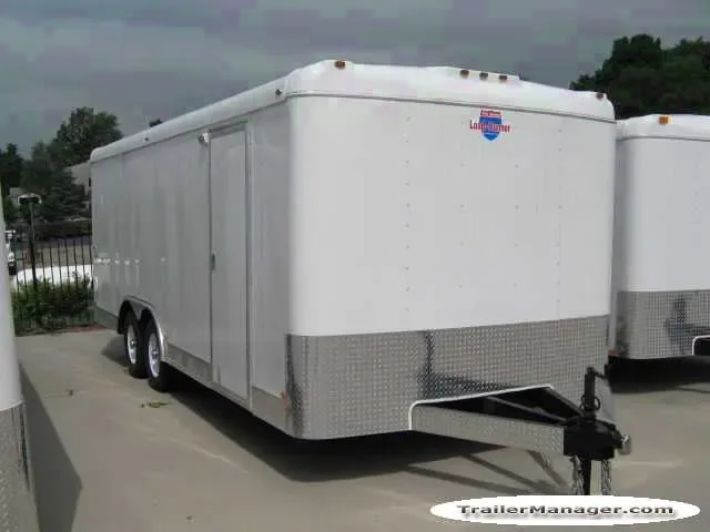 20ft Cargo Trailer w/Double Rear Doors