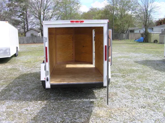 2025 5x10 Enclosed Cargo Trailer with Single Rear Door - Ft. Pierce, FL