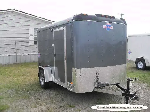 10FT Single Axle SILVER With Ramp