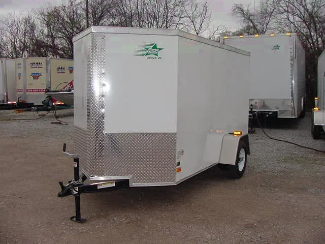 10FT SA WHITE CARGO TRAILER