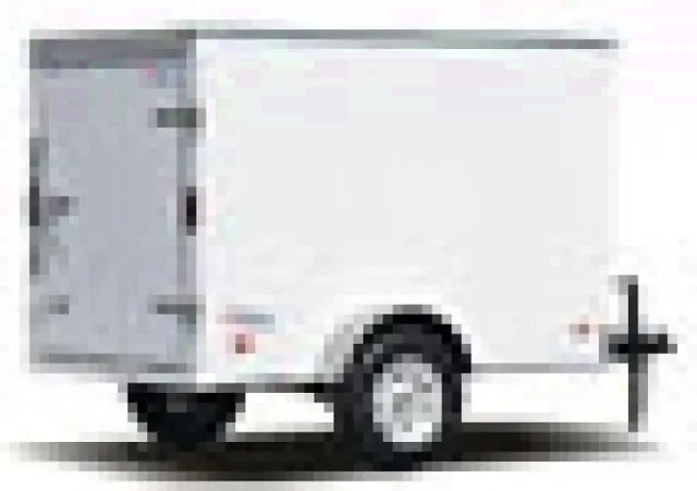 8ft SA w/ Single Rear Door - White