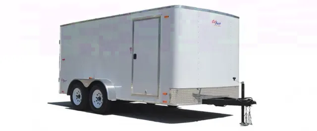 White 12ft TA w/Ramp