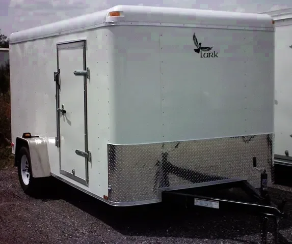 8FT Single Axle Trailer - Flat Front