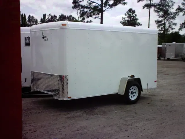 12FT Single Axle Trailer Flat Front-3500lb Axle