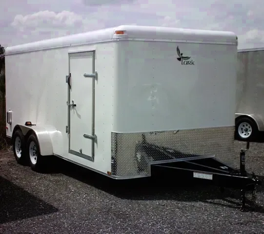 20FT Tandem Axle Trailer Flat Front