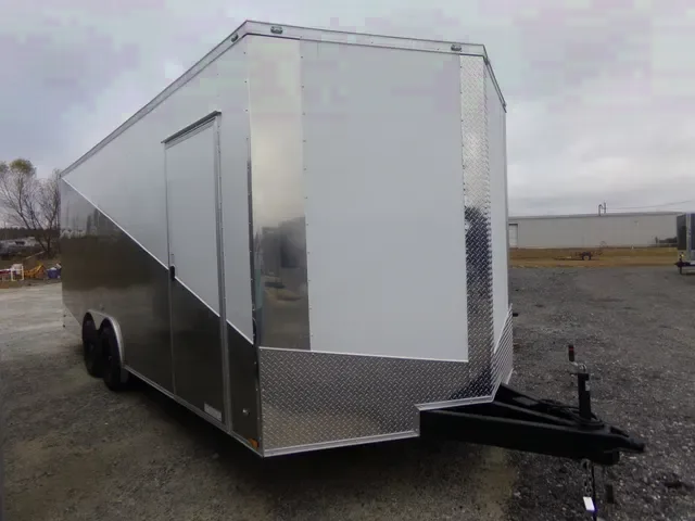 20FT TA TWO-TONE WHITE/PEWTER SEMI-SCREWLESS