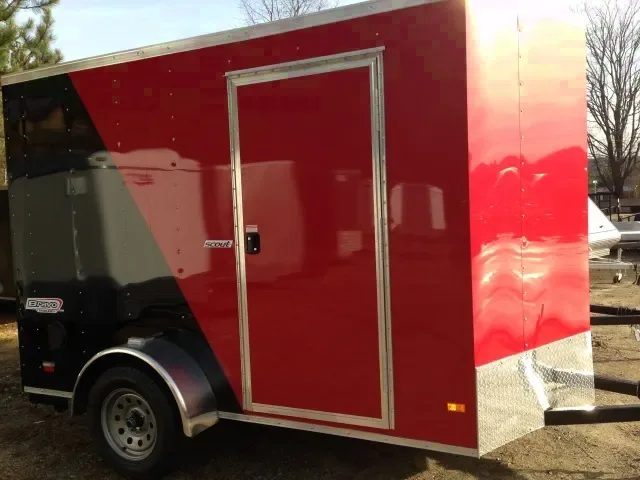 10ft Motorcycle Ready! Red/Black Two Tone