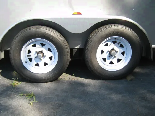 Enclosed Trailer 12ft - Silver