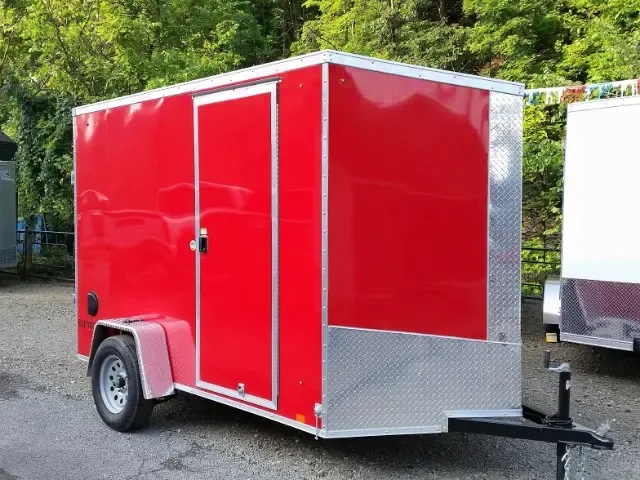 Red SA 10ft Ramp Door