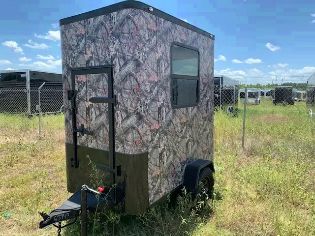 8FT SINGLE AXLE Camo Hunting Trailer