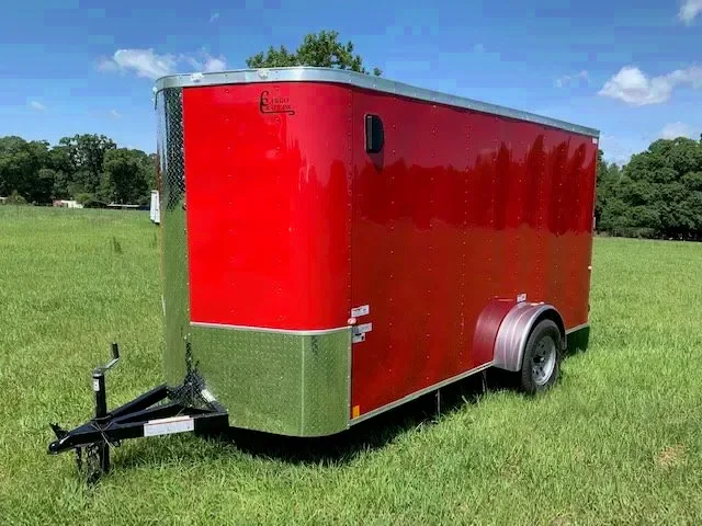 RED CARGO-12FT SA WITH RAMP