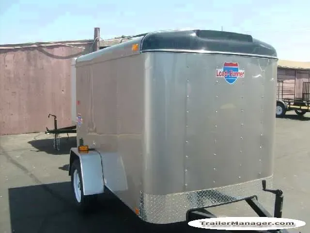 PEWTER 8FT SA CARGO TRAILER