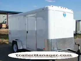 12FT BARN DOOR CARGO TRAILER
