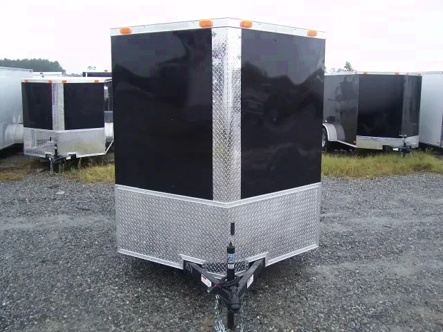 12ft  Single axle with ramp black