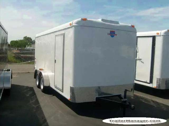 BUMPER PULL 16FT ENCLOSED CARGO TRAILER