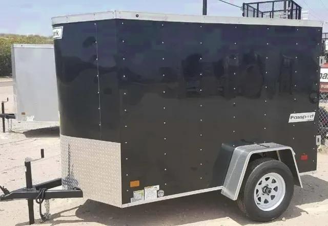 8ft Enclosed Cargo Trailer w/Barn Doors