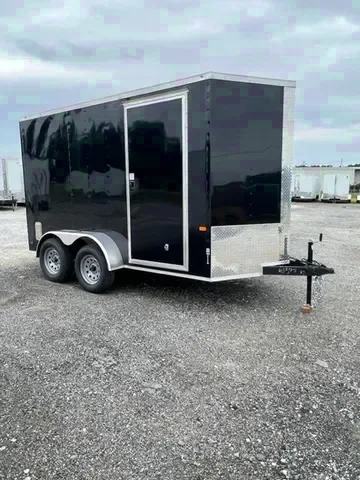 10FT CARGO SINGLE AXLE-BLACK