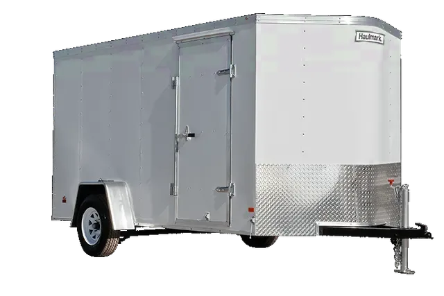 12FT WHITE ROUNDED V TANDEM AXLE