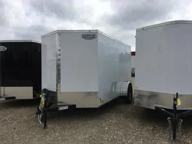 12FT Single Axle Enclosed Trailer-DOUBLE DOORS