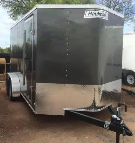 14ft  Enclosed Cargo Trailer-16 oc Floor, Walls and Ceiling