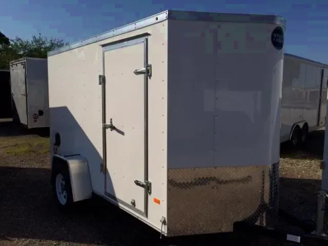 White 10ft Cargo / Enclosed Trailer
