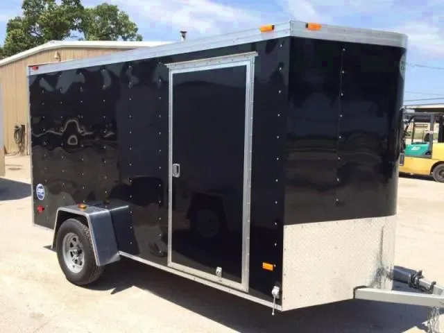 12ft S/A, Black, V-Nose and (4) D-Rings