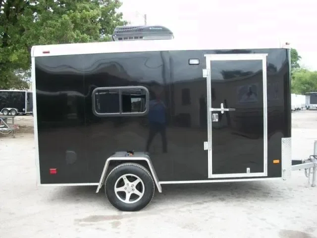 Used Wells Cargo RF6121 Motorcycle / Camper Trailer UWC