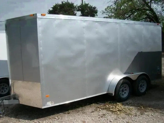 16ft T/A 5200lb Axles Silver