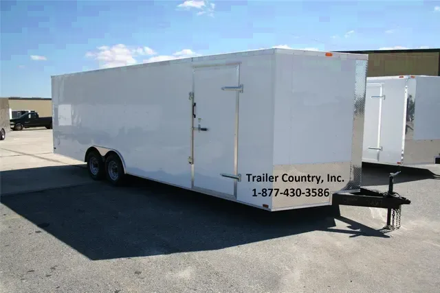 2026 NEW 8.5x16 Motorcycle, Snowmobile, Landscape, ATV 4-Wheeler, Car Hauler Cargo Trlr